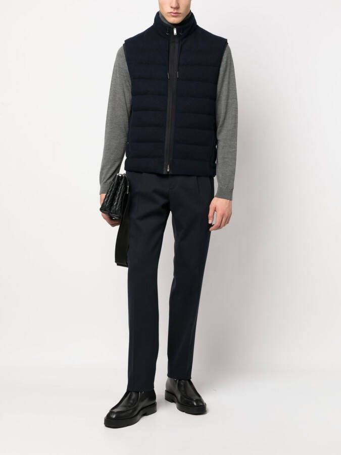 Zegna Straight pantalon Blauw