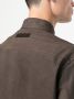 Zegna Suède shirtjack Bruin - Thumbnail 5