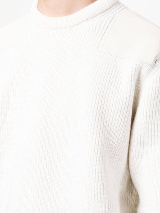 Zegna Sweater met ronde hals Beige