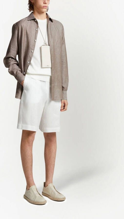 Zegna T-shirt met korte mouwen Wit