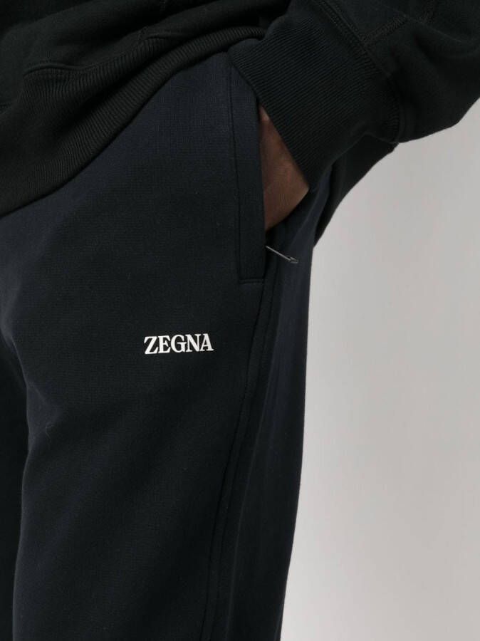 Zegna Trainingsbroek met logoprint Zwart