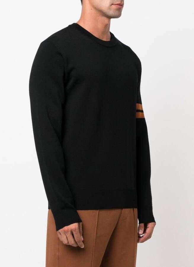 Zegna Trui met ronde hals Zwart
