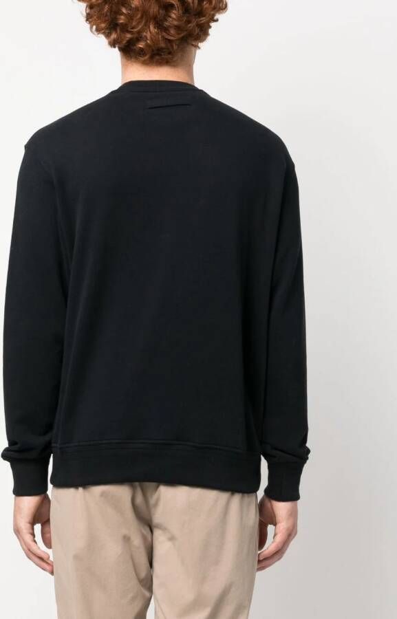 Zegna Katoenen sweater Zwart