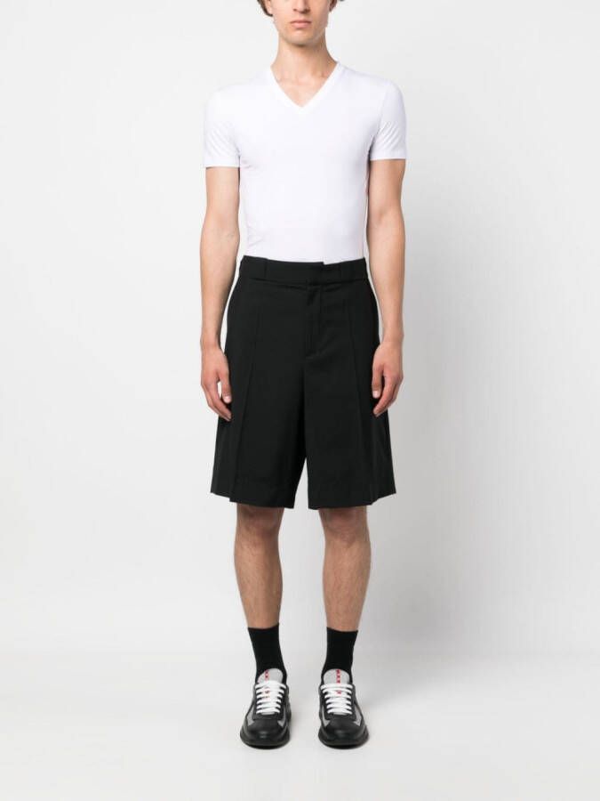 Zegna T-shirt met V-hals Wit