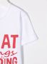 Zhoe & Tobiah T-shirt met tekst Wit - Thumbnail 3