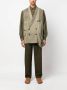Ziggy Chen Blazer met dubbele rij knopen Groen - Thumbnail 2