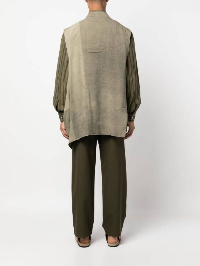 Ziggy Chen Blazer met dubbele rij knopen Groen