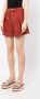 ZIMMERMANN Shorts met ceintuur Rood - Thumbnail 3