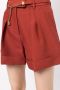 ZIMMERMANN Shorts met ceintuur Rood - Thumbnail 5