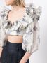 ZIMMERMANN Cropped blouse Wit - Thumbnail 5