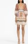 ZIMMERMANN Devi midi-jurk met paisley-print Beige - Thumbnail 2
