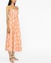 ZIMMERMANN Midi-jurk met paisley-print Oranje - Thumbnail 3