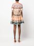 ZIMMERMANN Mini-jurk met split Beige - Thumbnail 4