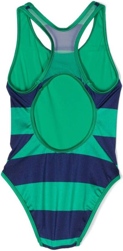 ZIMMERMANN Kids Gestreept badpak Groen