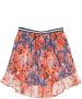 ZIMMER N Kids T-shirt met bloe print Roze - Thumbnail 2