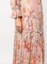 ZIMMERMANN Midi-jurk met bloemenprint Rood - Thumbnail 5
