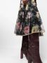 ZIMMERMANN Midi-jurk met bloemenprint Zwart - Thumbnail 5