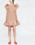 ZIMMERMANN Mini-jurk met franje afwerking Roze - Thumbnail 2