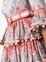 ZIMMERMANN Mini-jurk met gelaagde zoom Rood - Thumbnail 5