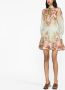 ZIMMERMANN Mini-rok met bloemenprint Groen - Thumbnail 2