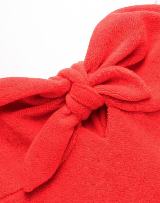 ZIMMERMANN Strapless mini-jurk Rood