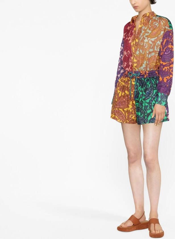 ZIMMERMANN Blouse met print Groen