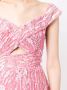 Zuhair Murad Off-shoulder avondjurk Roze - Thumbnail 5