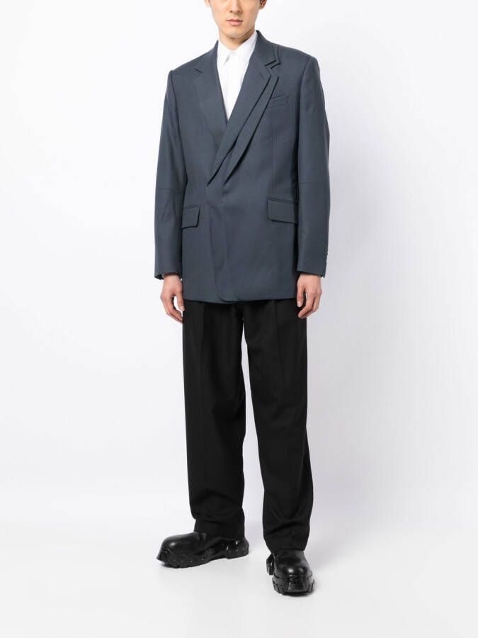 ZZERO BY SONGZIO Oversized blazer Blauw
