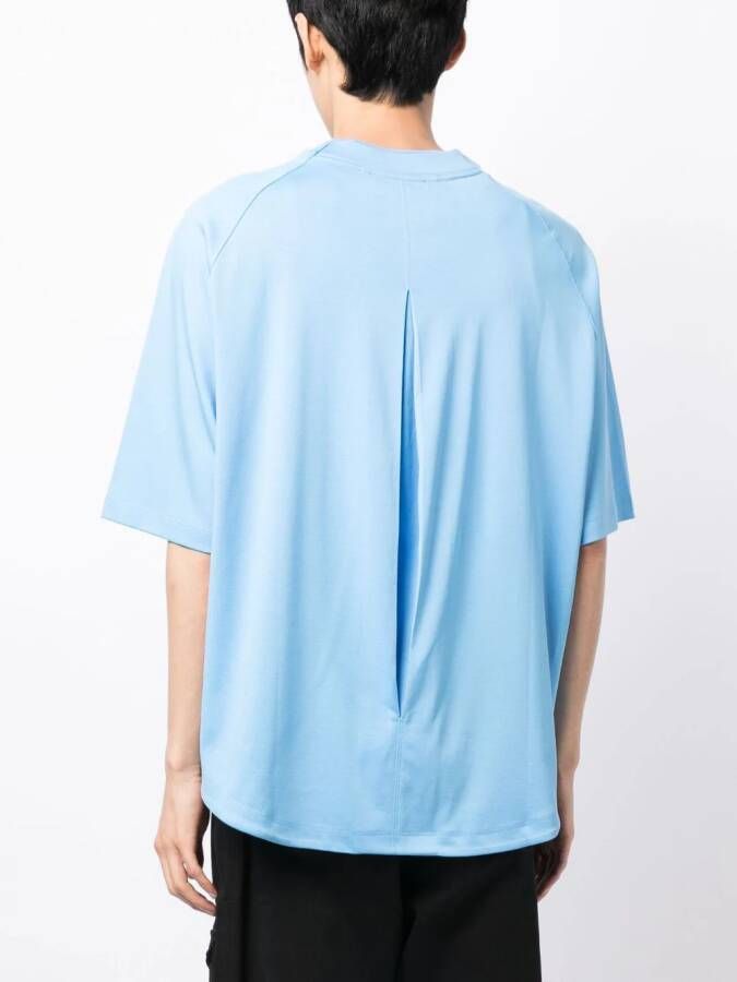 ZZERO BY SONGZIO T-shirt met patch Blauw