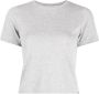 Extreme cashmere Cropped T-shirt Grijs - Thumbnail 1