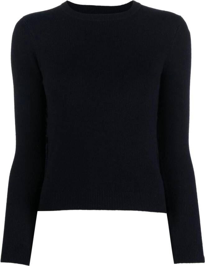 Extreme cashmere Fijngebreide trui Blauw