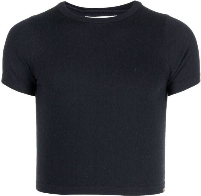 Extreme cashmere Gebreid T-shirt Blauw