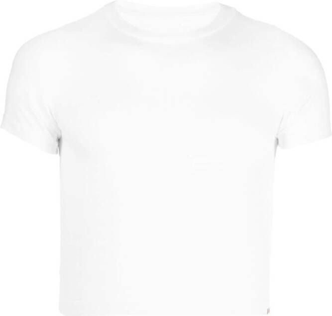 Extreme cashmere Gebreid T-shirt Wit