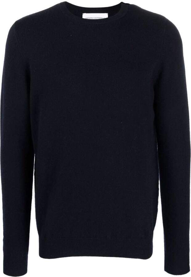 Extreme cashmere Kasjmier trui Blauw