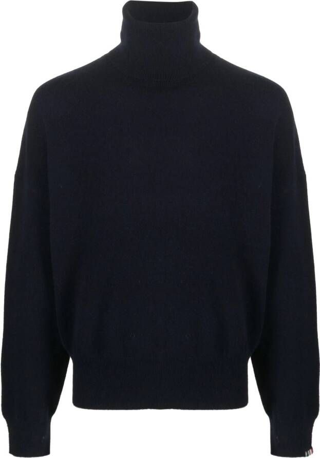 Extreme cashmere Gebreide coltrui Blauw