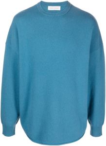 Extreme cashmere Sweater met ronde hals Blauw