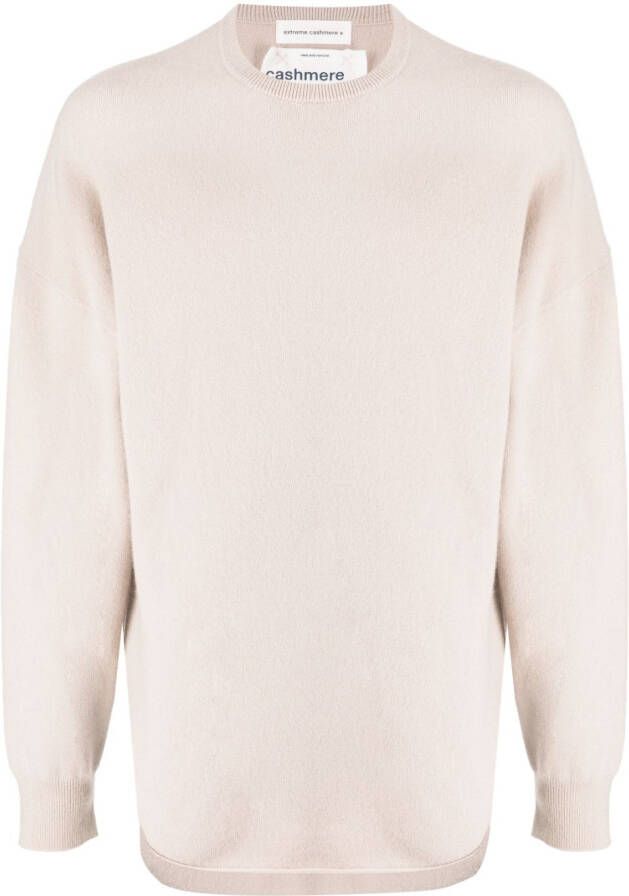 Extreme cashmere Sweater met ronde hals Roze