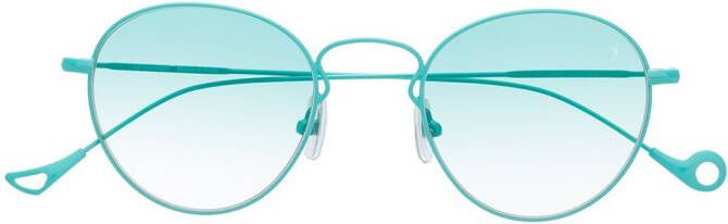Eyepetizer Julien zonnebril met rond montuur Blauw