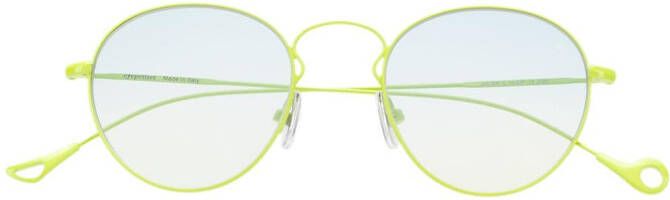 Eyepetizer Julien zonnebril met rond montuur Groen