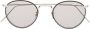 Eyevan7285 717W zonnebril met rond montuur Zilver - Thumbnail 1