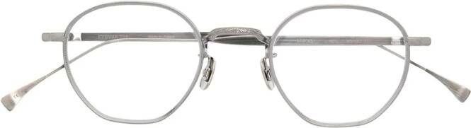 Eyevan7285 Eyevan bril met rond montuur Zilver