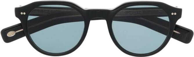 Eyevan7285 Lubine zonnebril met rond montuur Zwart