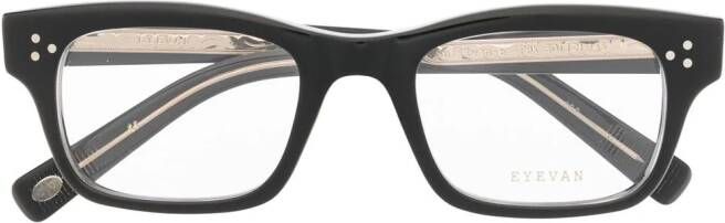 Eyevan7285 Sullivan bril met vierkant montuur Zwart