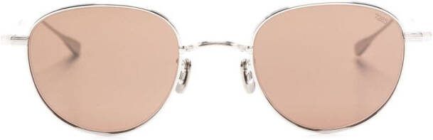 Eyevan7285 Zonnebril met piloten montuur Zilver