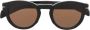 Eyewear by David Beckham Zonnebril met cat-eye montuur Zwart - Thumbnail 1