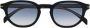 Eyewear by David Beckham Zonnebril met rond montuur Zwart - Thumbnail 1