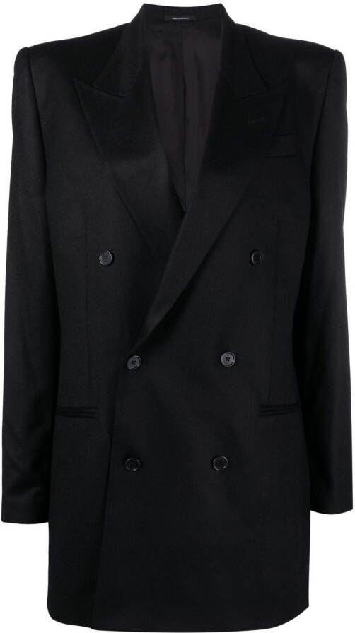 Eytys Blazer met dubbele rij knopen Zwart