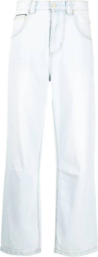 Eytys Jeans met wijde pijpen Blauw