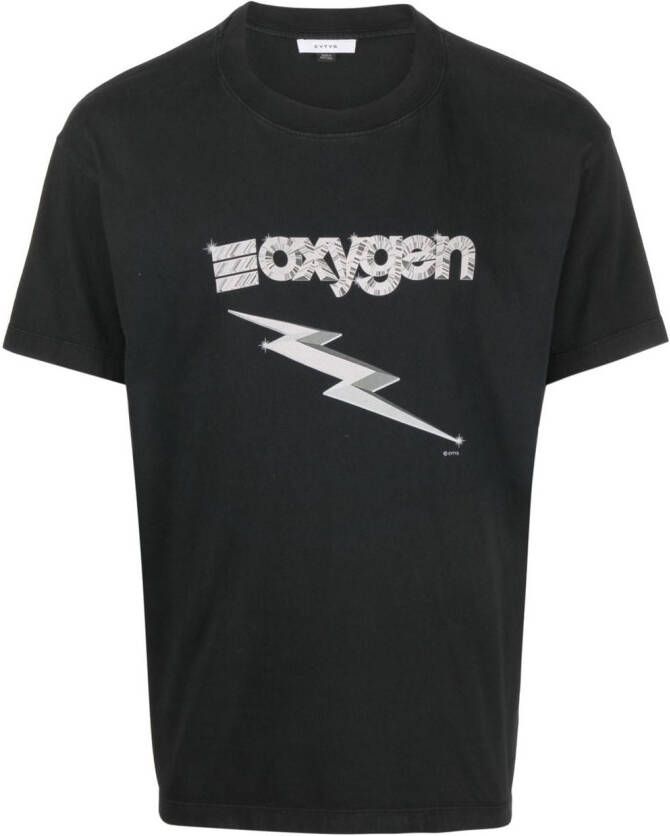 Eytys T-shirt met grafische print Grijs