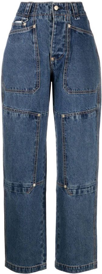 EYTYS Straight jeans Blauw
